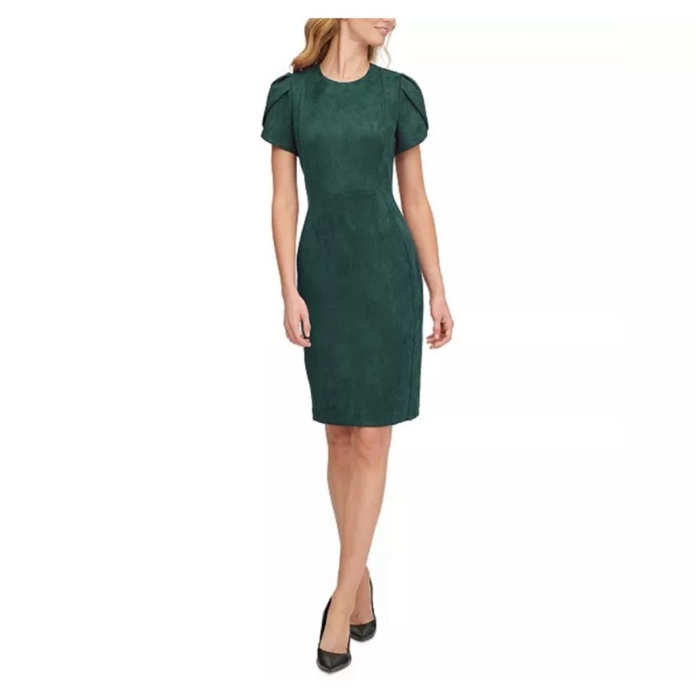 Calvin Klein Emerald Midi Dress